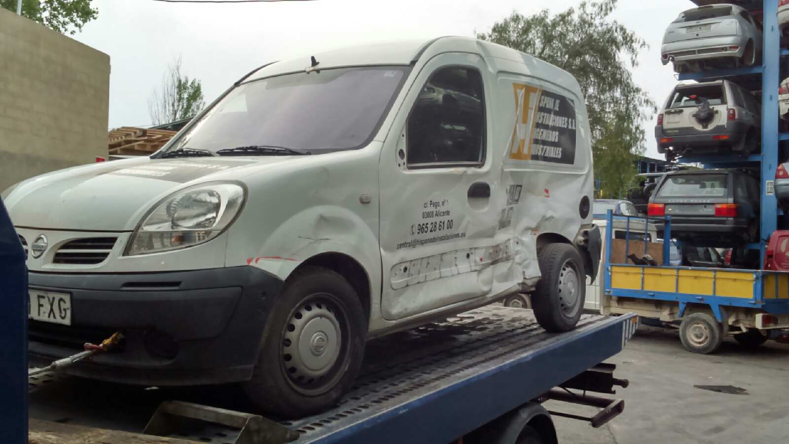 PARAGOLPES TRASERO NISSAN KUBISTAR (X76) - vista 10