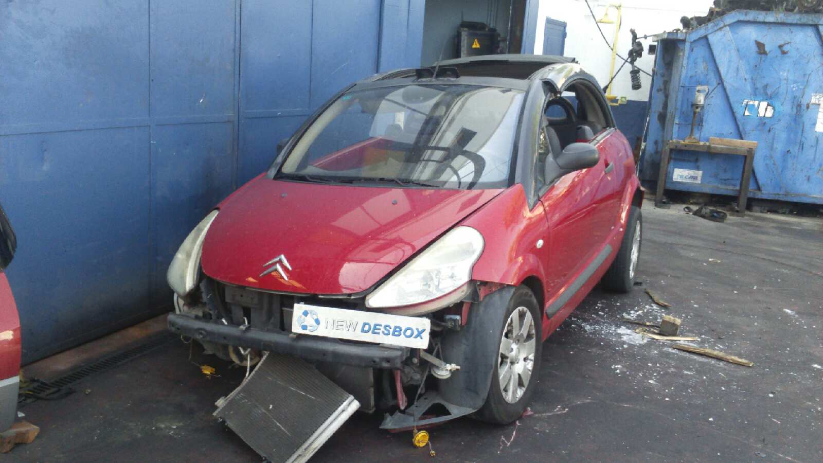 PUERTA DELANTERA IZQUIERDA CITROEN C3 PLURIEL - vista 7