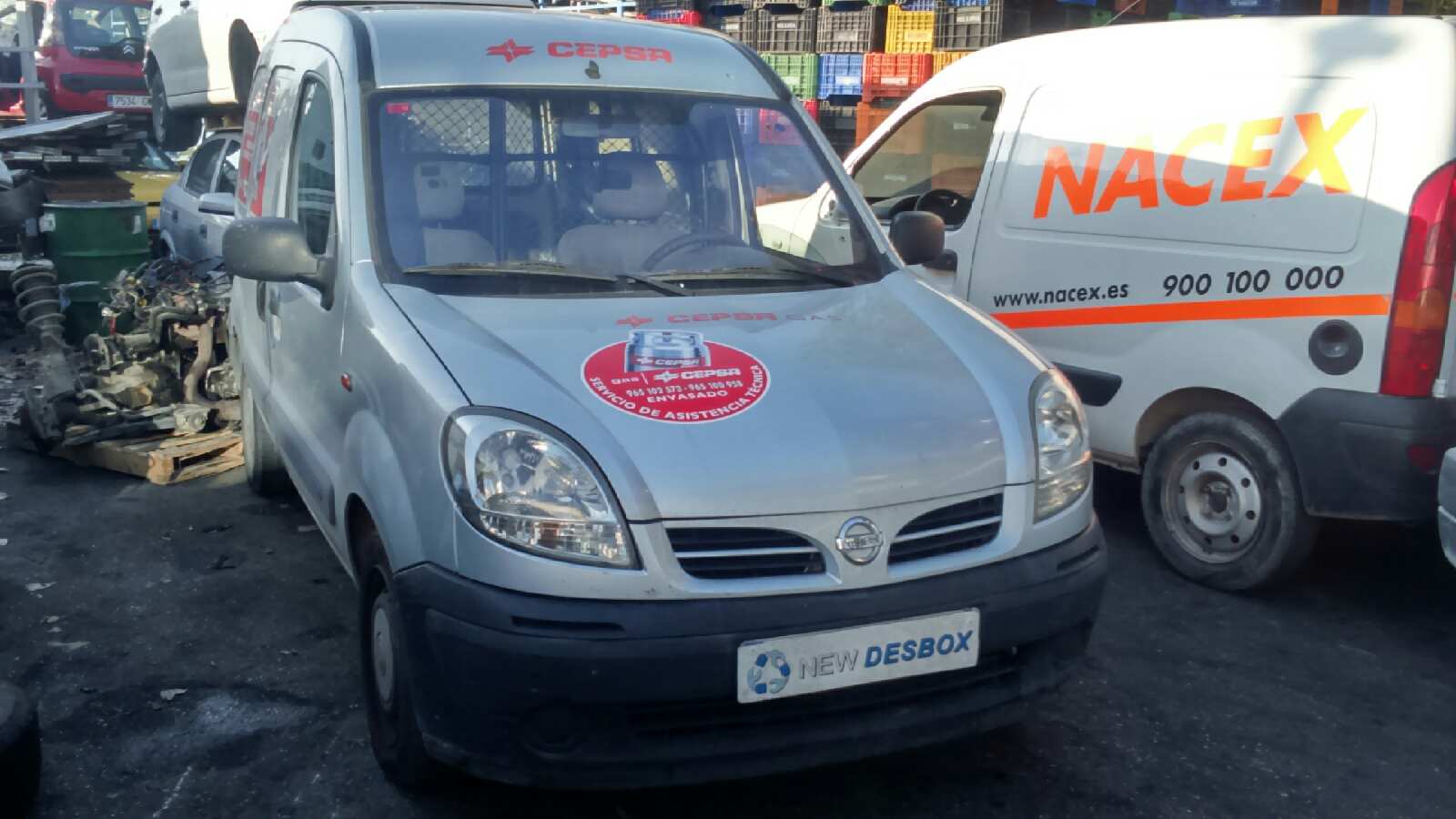 PARAGOLPES DELANTERO NISSAN KUBISTAR (X76) - vista 9