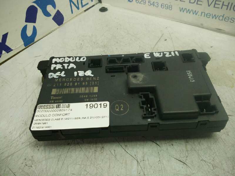 MODULO CONFORT MERCEDES-BENZ CLASE E (W211) BERLINA
