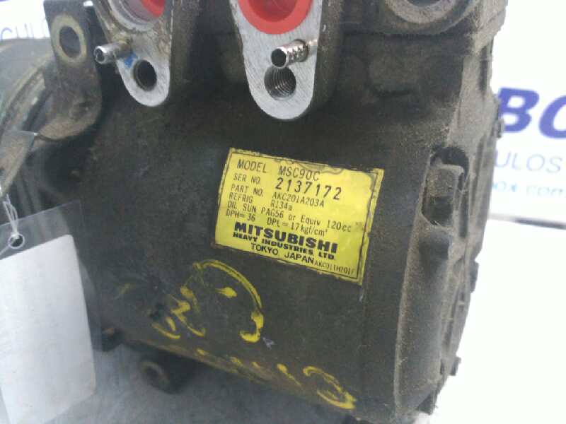 COMPRESOR AIRE ACONDICIONADO MITSUBISHI CARISMA BERLINA 4 (DA0) - vista 2