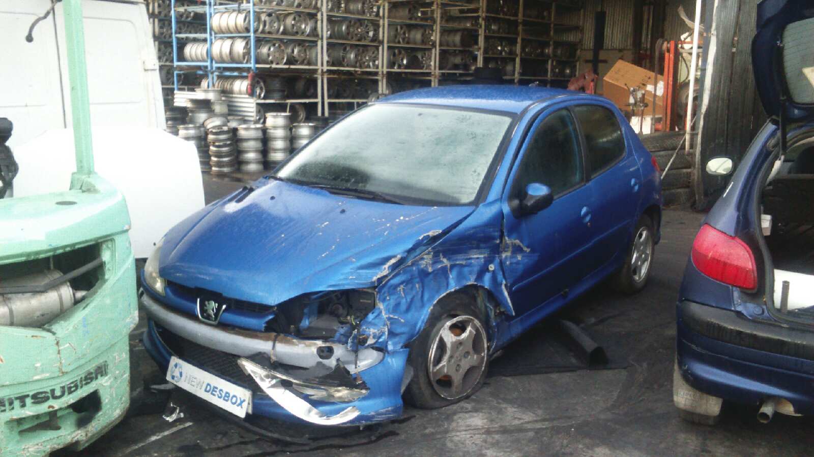 WARNING PEUGEOT 206 4-TRG. - vista 6