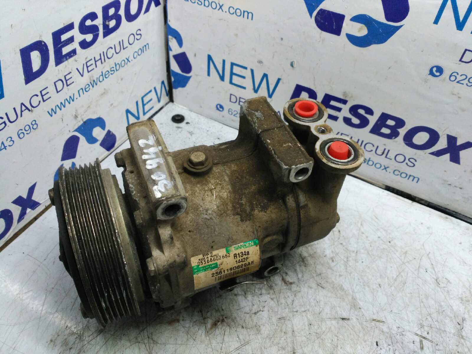 COMPRESOR AIRE ACONDICIONADO FORD FUSION (CBK) - vista 4