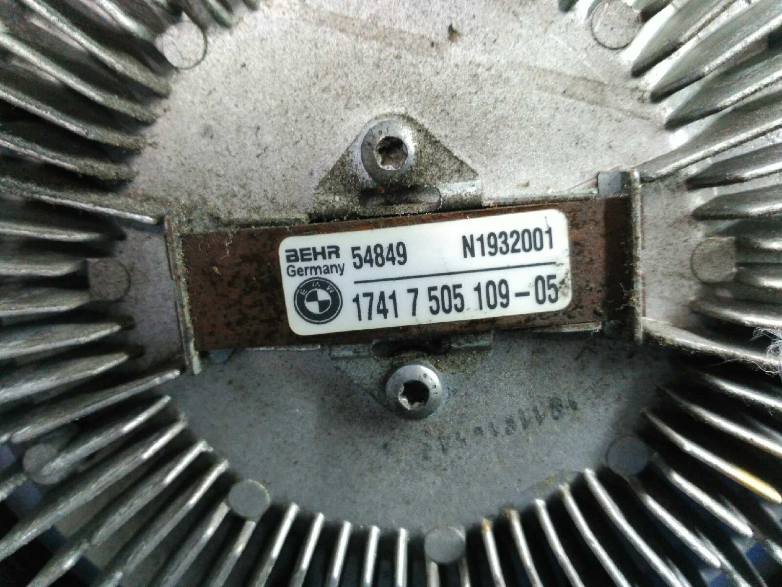 VENTILADOR VISCOSO MOTOR BMW SERIE 7 (E65/E66) - vista 3