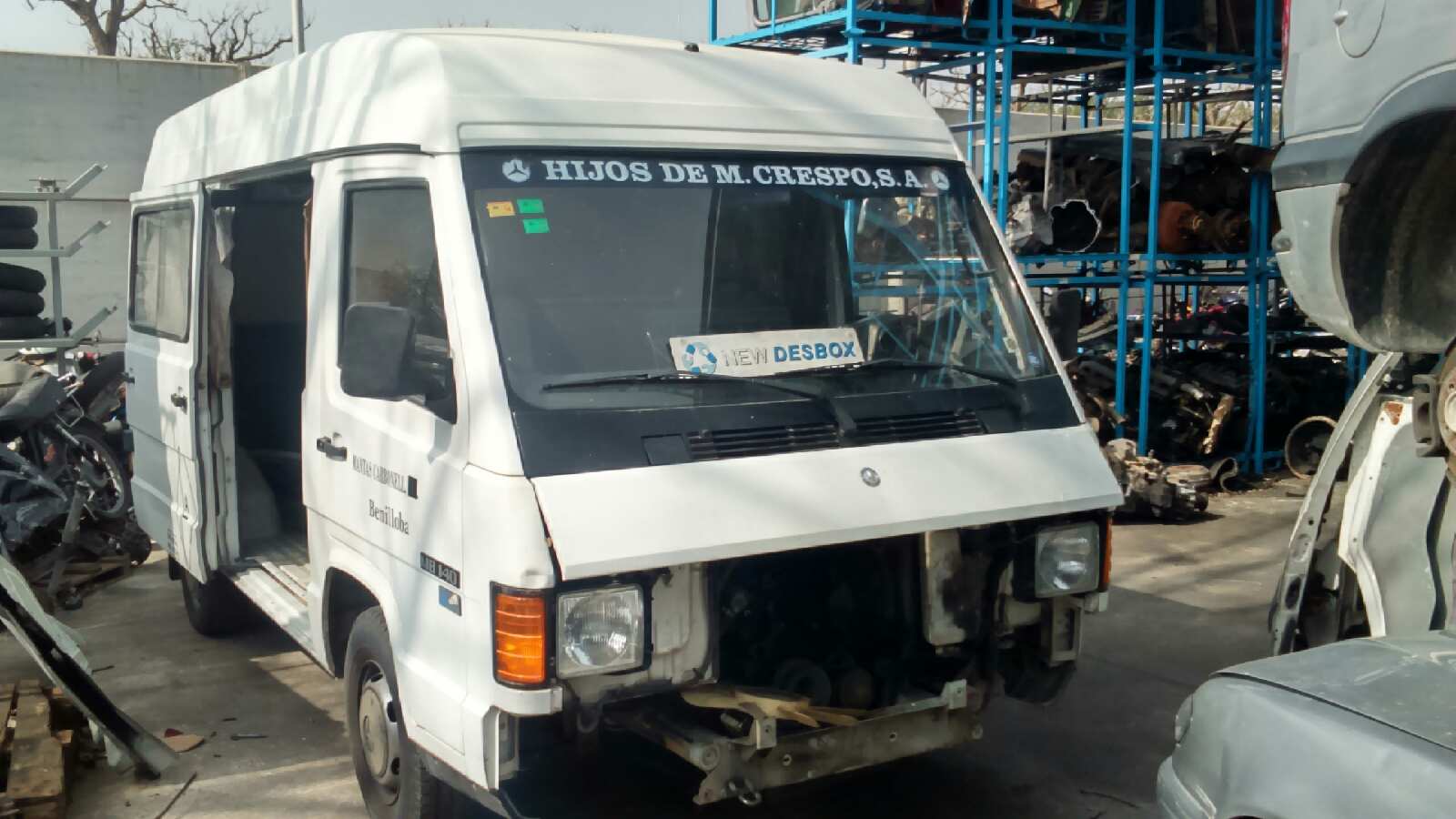 RADIADOR AGUA MERCEDES-BENZ MB 100 D CAJA CERRADA / COMBI - vista 3