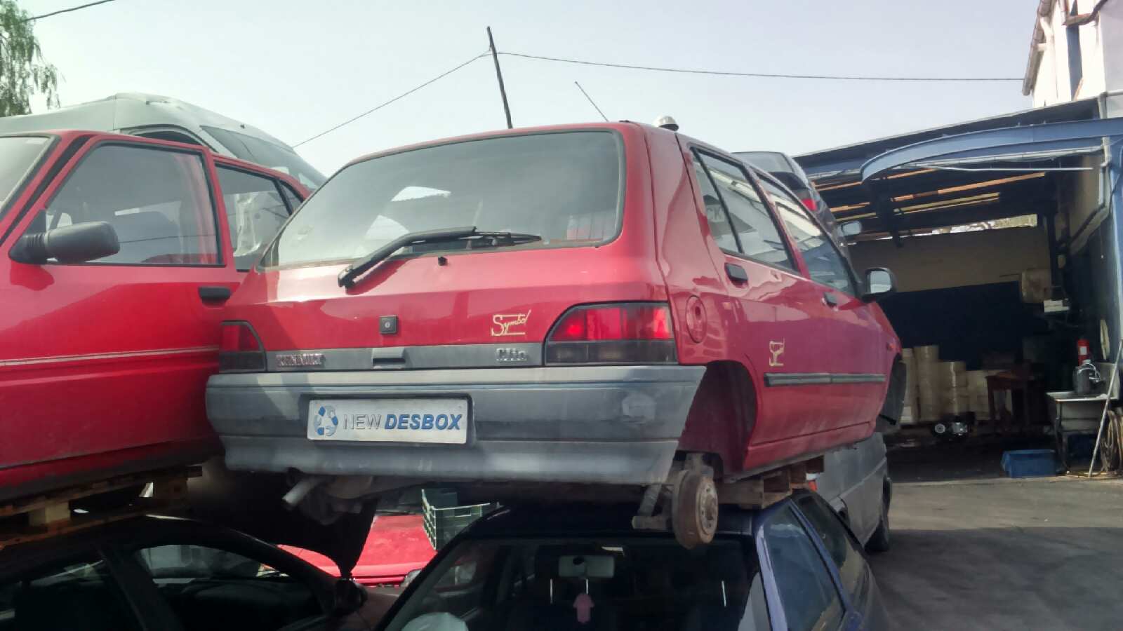 MANDO INTERMITENTES RENAULT CLIO I FASE I+II (B/C57) - vista 3