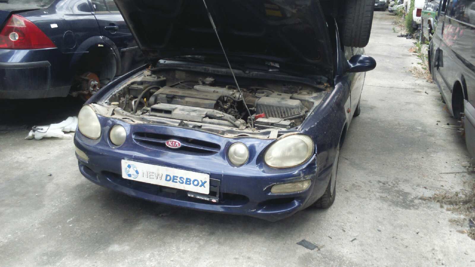 RADIADOR AGUA KIA SHUMA - vista 4