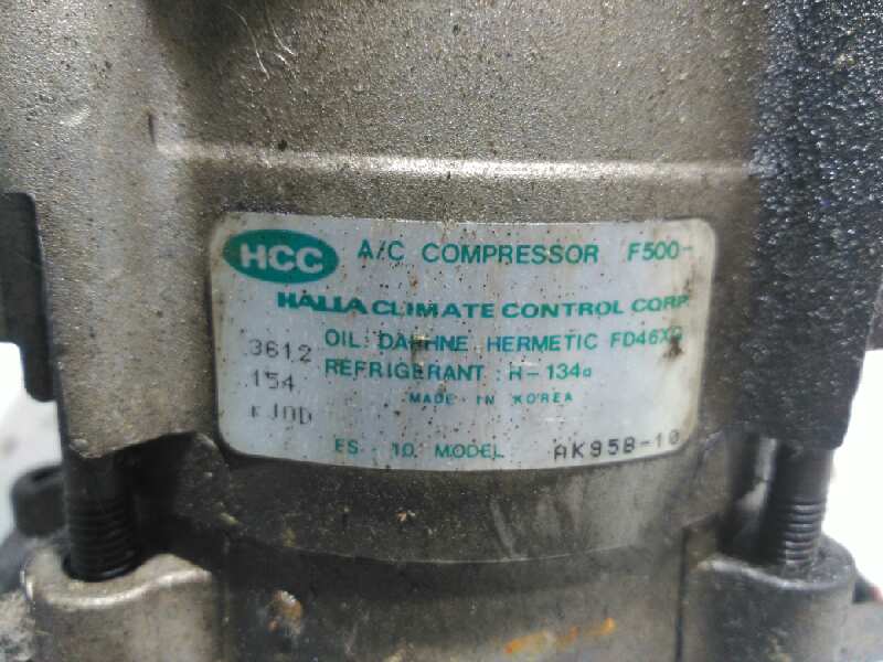 COMPRESOR AIRE ACONDICIONADO HYUNDAI COUPE (J2) - vista 3