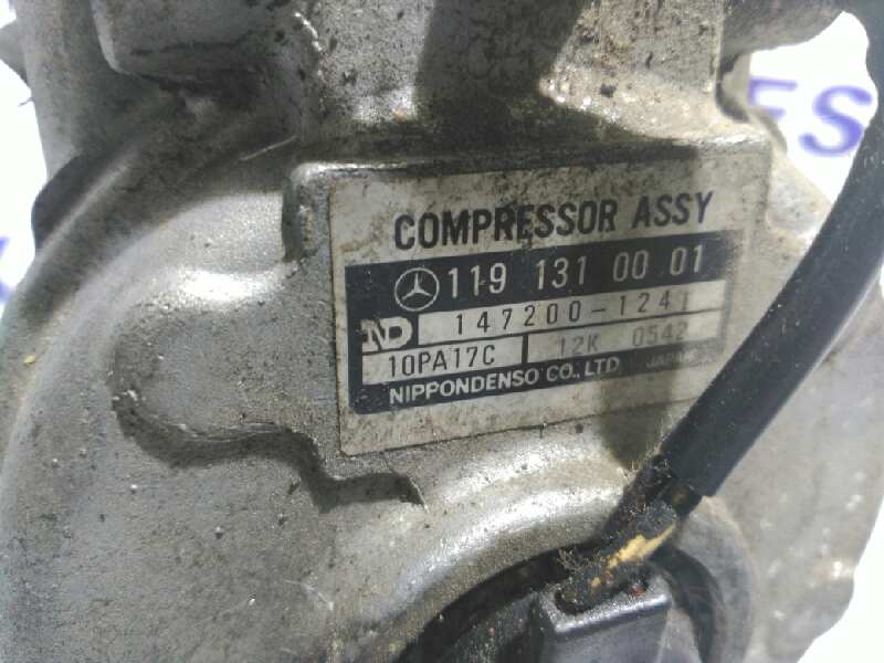 COMPRESOR AIRE ACONDICIONADO MERCEDES-BENZ CLASE SL (W129) - vista 4
