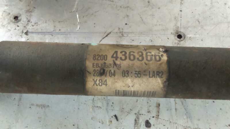 TRANSMISION DELANTERA DERECHA RENAULT SCENIC II - vista 2