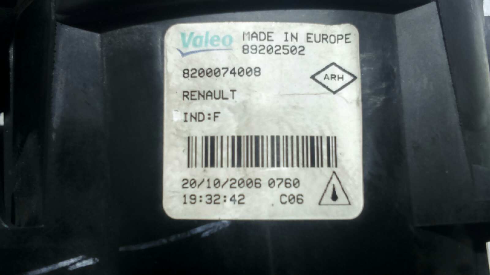 FARO ANTINIEBLA DERECHO RENAULT SCENIC II - vista 3