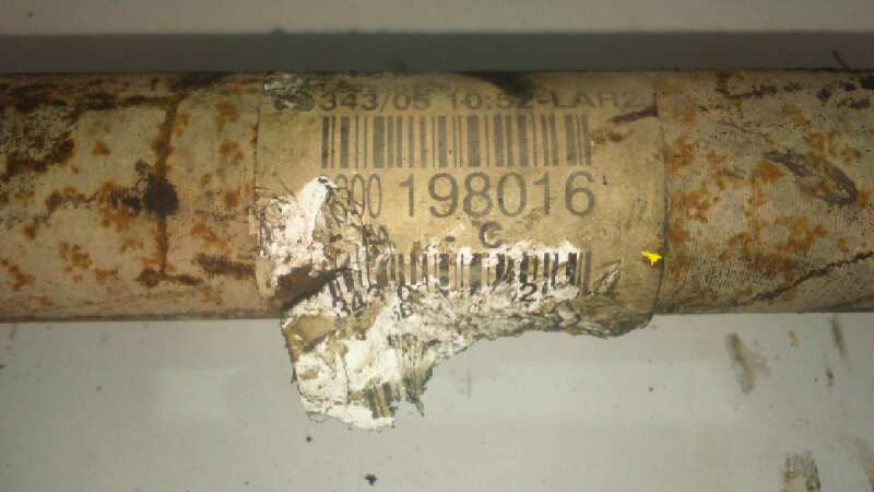 TRANSMISION DELANTERA IZQUIERDA RENAULT SCENIC II - vista 3