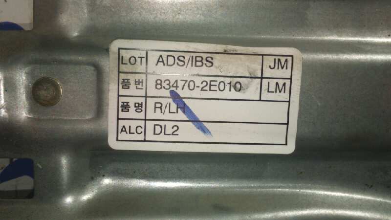 ELEVALUNAS TRASERO IZQUIERDO HYUNDAI TUCSON (JM) - vista 3