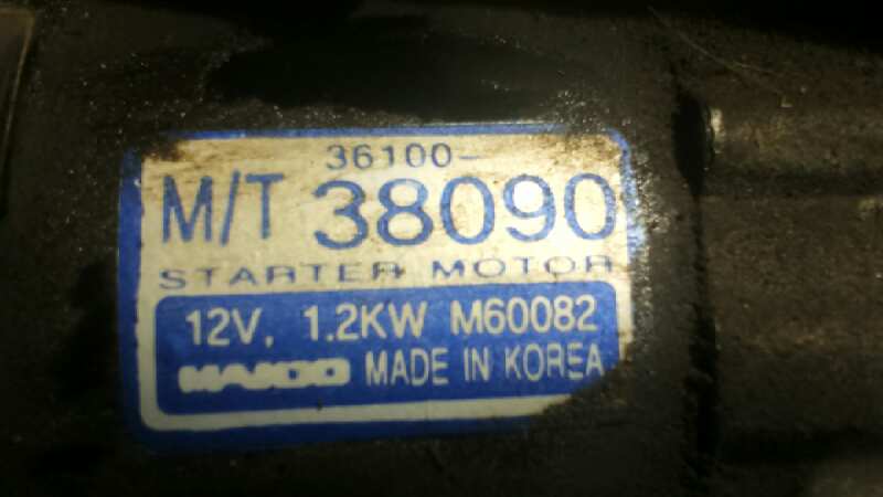 MOTOR ARRANQUE HYUNDAI TRAJET (FO) - vista 5
