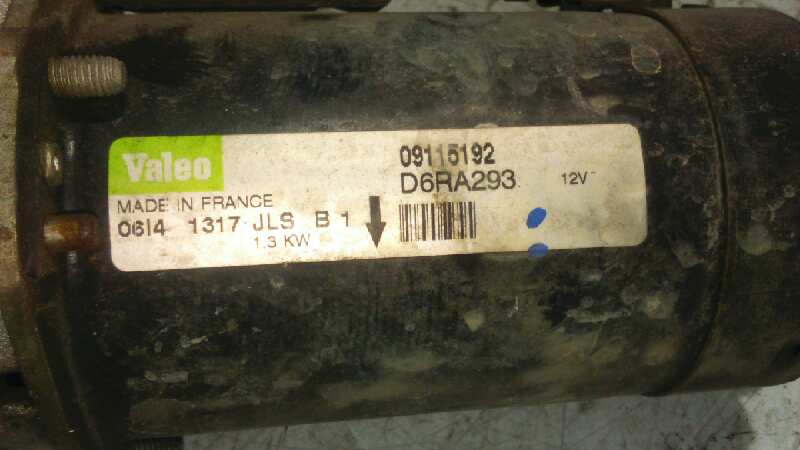 MOTOR ARRANQUE OPEL ASTRA H BER. - vista 3