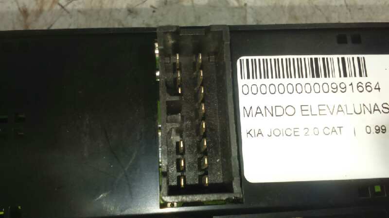 MANDO ELEVALUNAS DELANTERO IZQUIERDO KIA JOICE 2.0 - vista 4