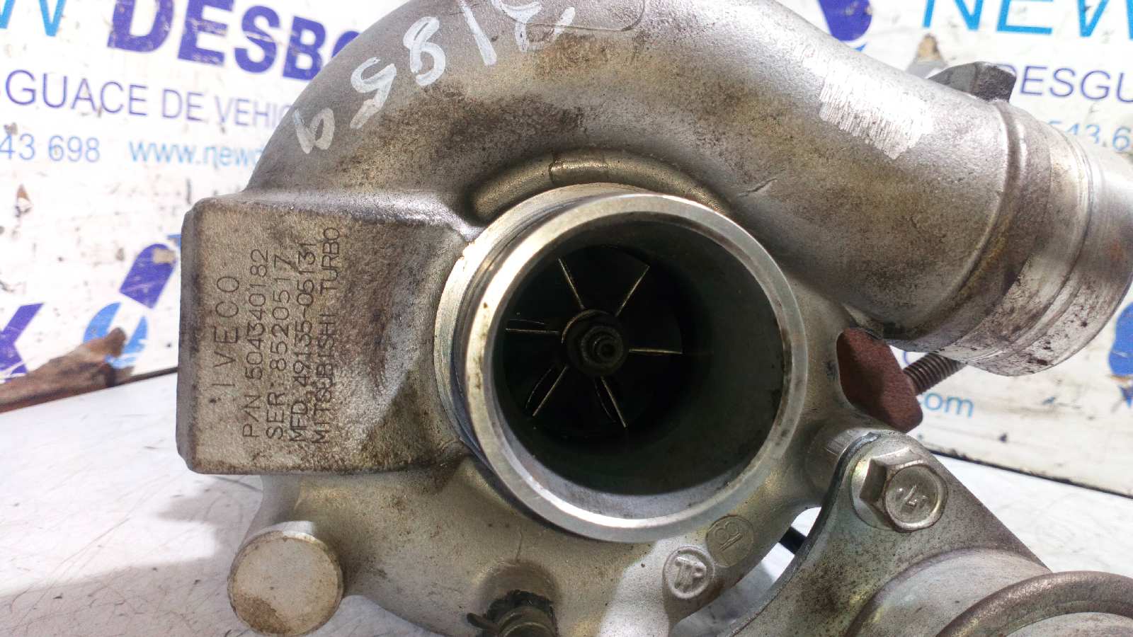 TURBOCOMPRESOR FIAT DUCATO CAJA ABEIRTA 33 (06.2006 =>) - vista 2