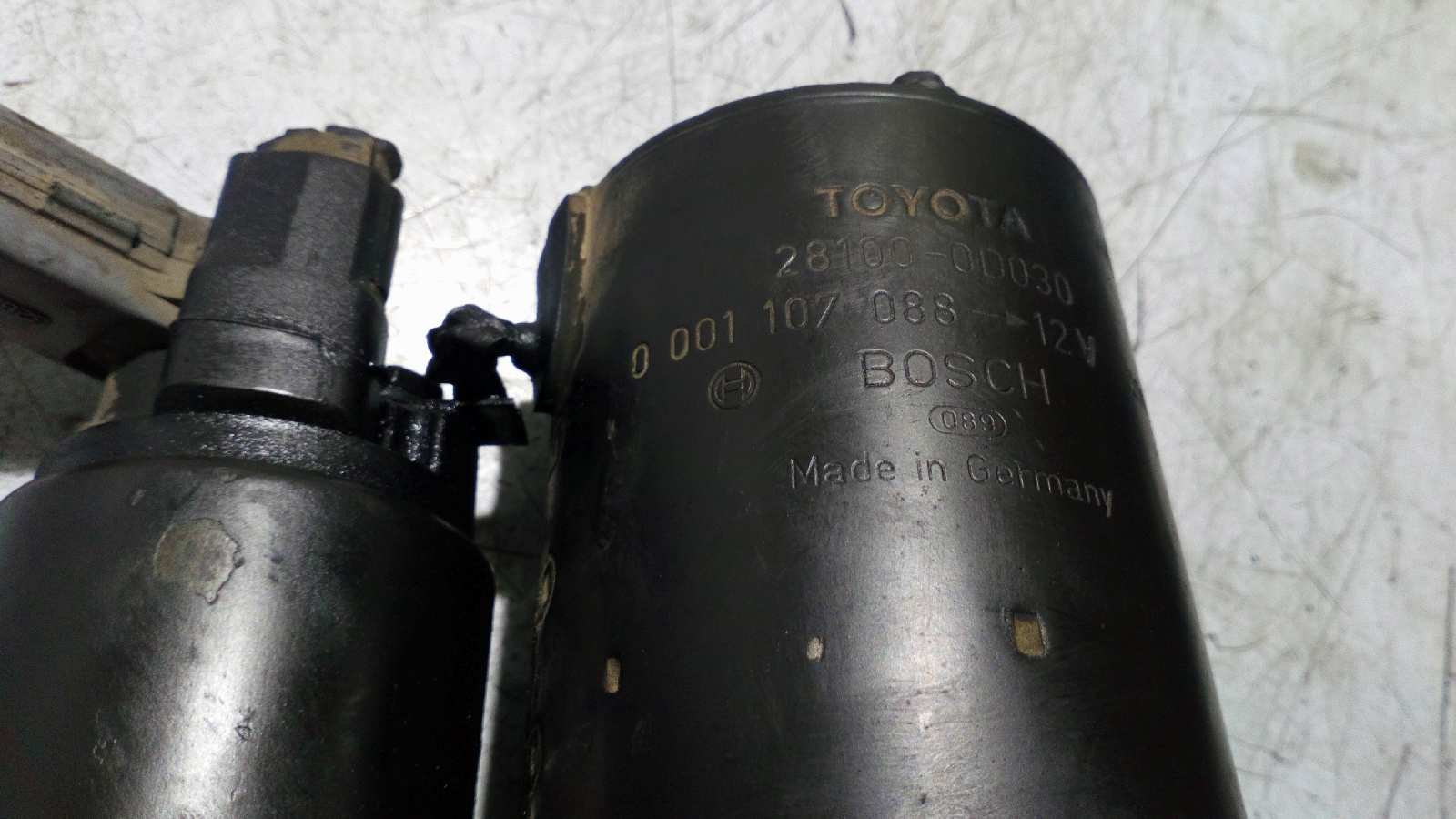 MOTOR ARRANQUE TOYOTA COROLLA (E12) - vista 4