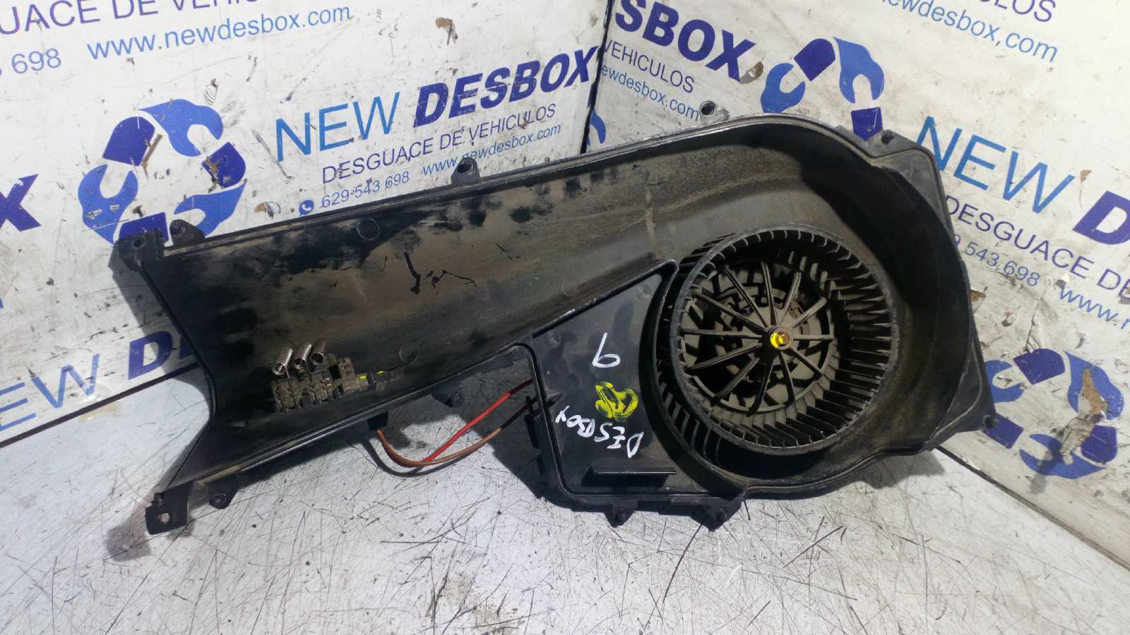 MOTOR CALEFACCION RENAULT TWINGO (CO6) - vista 2