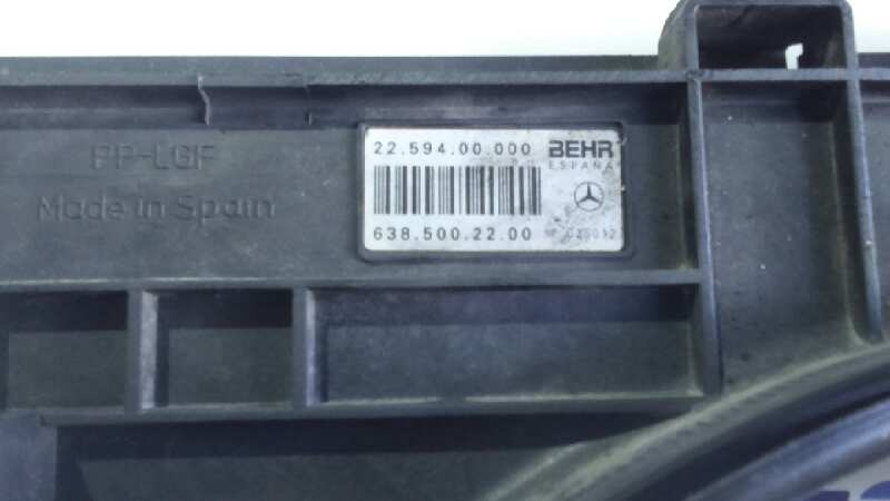 ELECTROVENTILADOR MERCEDES-BENZ VITO (W638) CAJA CERRADA - vista 3
