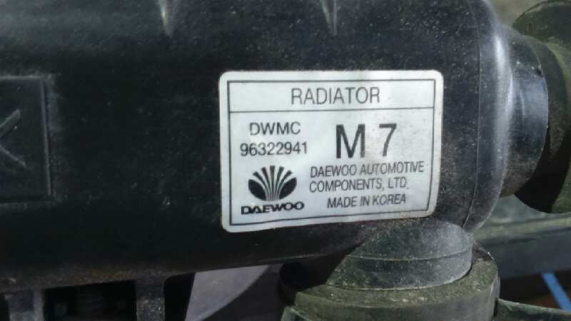 RADIADOR AGUA DAEWOO MATIZ 0.8 - vista 3