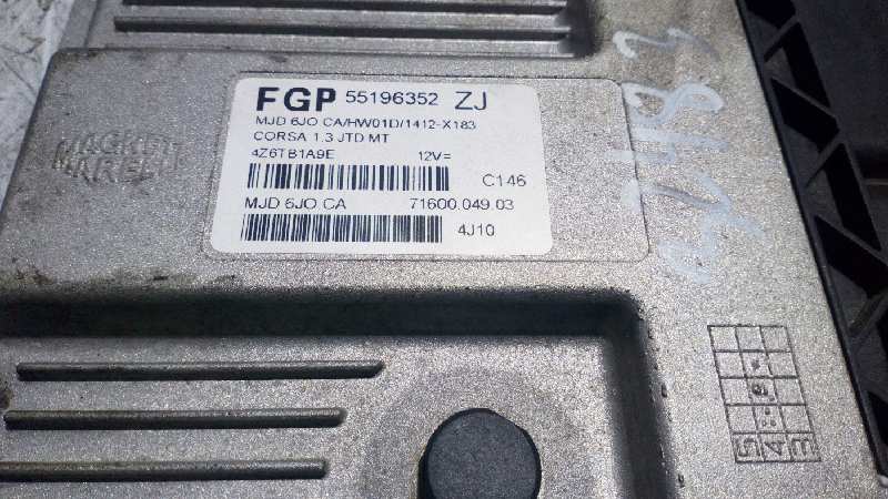 CENTRALITA MOTOR UCE OPEL CORSA C - vista 4