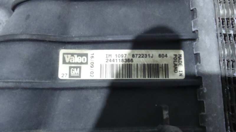 INTERCOOLER OPEL VECTRA C BERLINA 2.2 16V DTI CAT (Y 22 DTR / L50) - vista 3