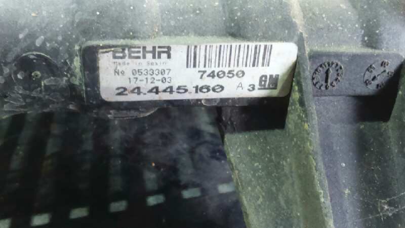 RADIADOR AGUA OPEL CORSA C - vista 3