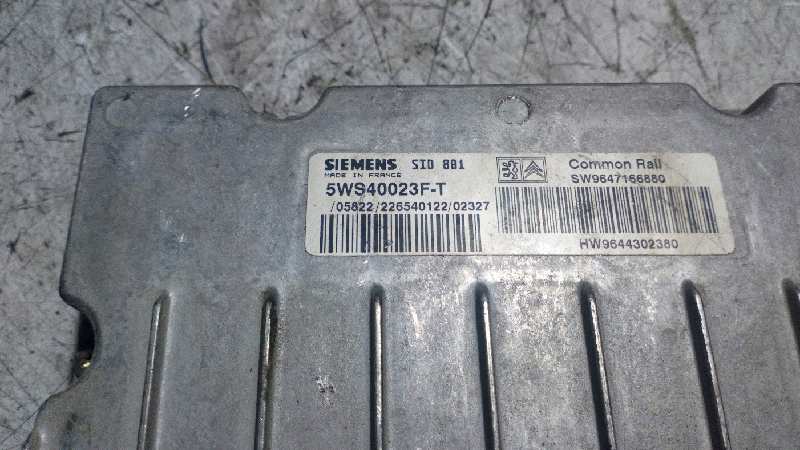 CENTRALITA MOTOR UCE CITROEN XSARA BERLINA 2.0 HDI CAT (RHY / DW10TD) - vista 4