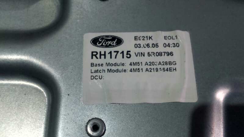 ELEVALUNAS DELANTERO DERECHO FORD FOCUS BERLINA (CAP) - vista 5