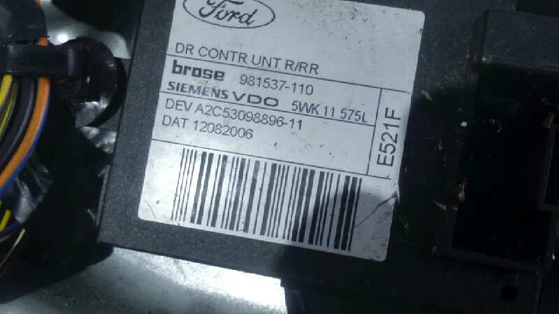 ELEVALUNAS TRASERO DERECHO FORD FOCUS C-MAX (CAP) - vista 4