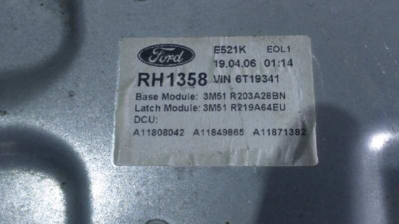 ELEVALUNAS DELANTERO DERECHO FORD FOCUS C-MAX (CAP) - vista 2