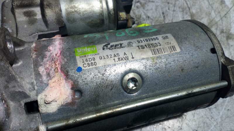 MOTOR ARRANQUE OPEL CORSA D - vista 3