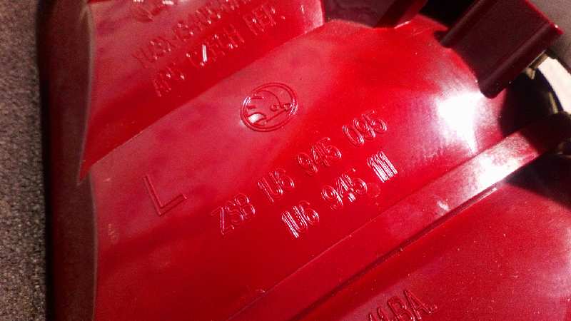 PILOTO TRASERO IZQUIERDO SKODA OCTAVIA BERLINA (1U2) - vista 3