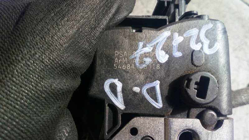 CERRADURA PUERTA DELANTERA DERECHA CITROEN BERLINGO CUADRO - vista 4