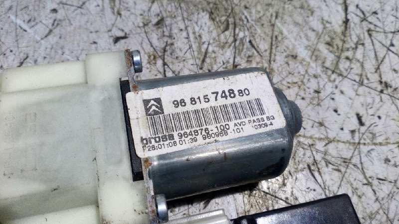 MOTOR ELEVALUNAS DELANTERO DERECHO CITROEN C4 BERLINA - vista 3