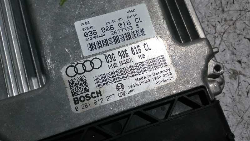 CENTRALITA MOTOR UCE AUDI A4 BERLINA (8E) - vista 2