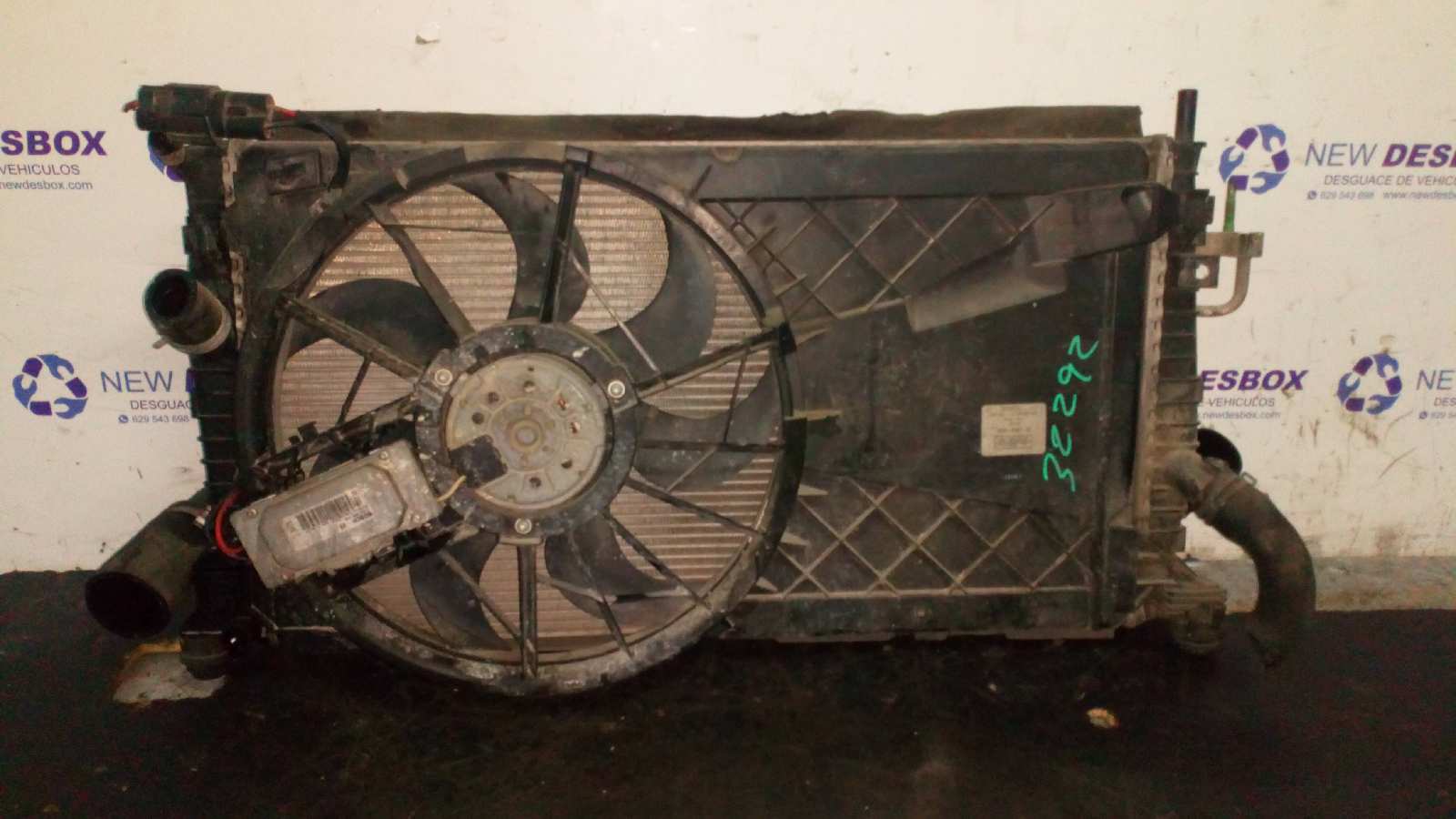 RADIADOR AGUA FORD FOCUS BERLINA (CAP)