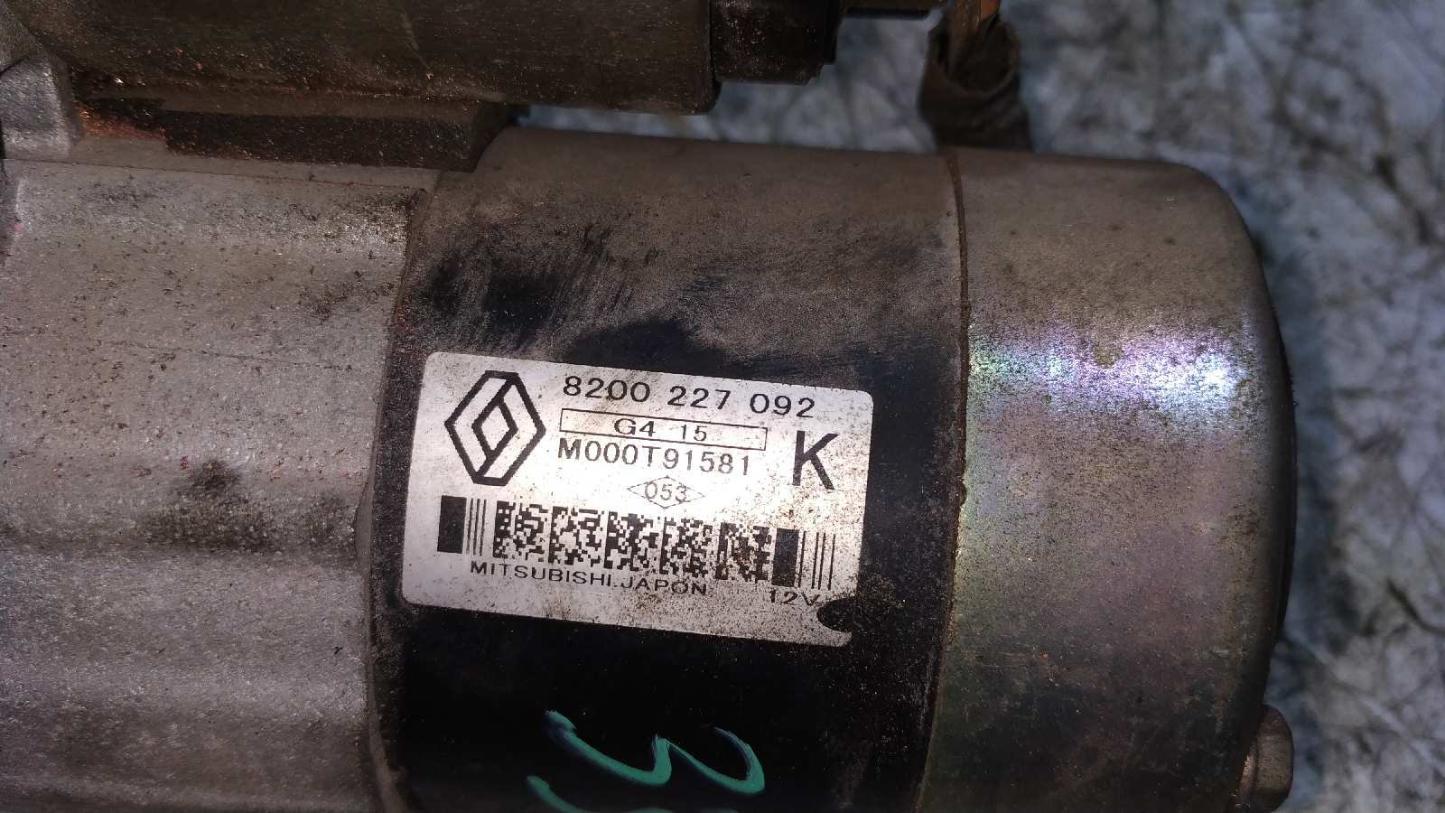 MOTOR ARRANQUE RENAULT MEGANE II BERLINA 5P - vista 3