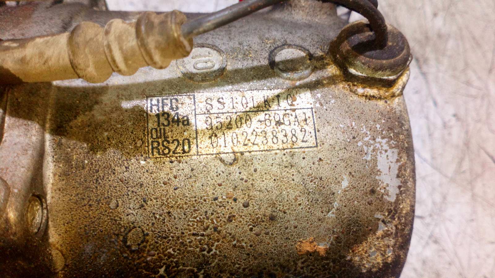 COMPRESOR AIRE ACONDICIONADO SUZUKI WAGON R+ RB (MM) - vista 5