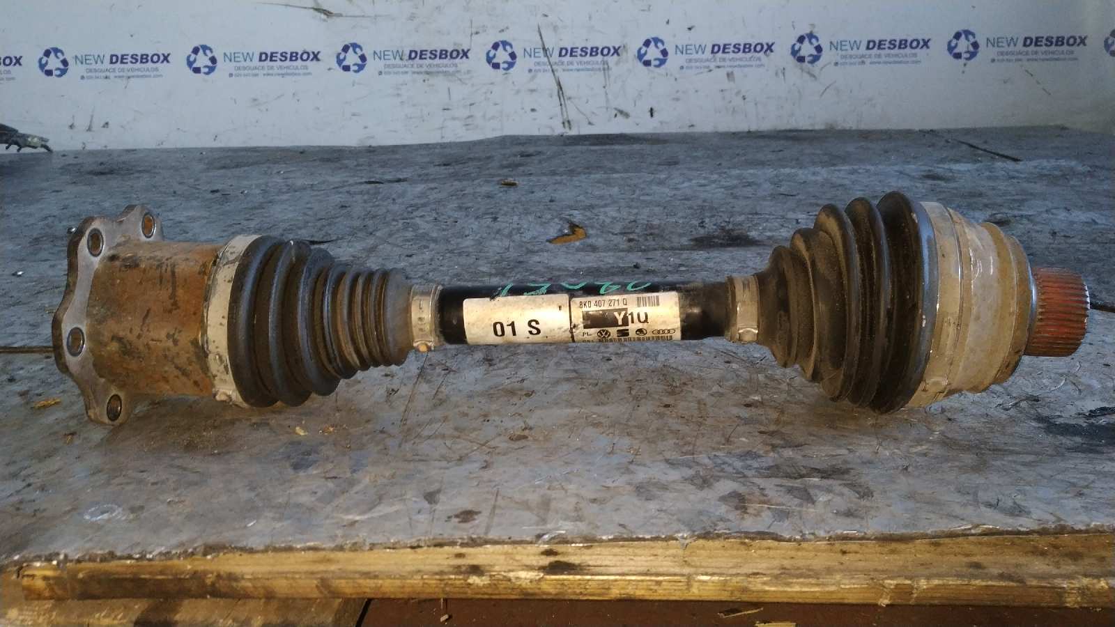 TRANSMISION DELANTERA IZQUIERDA AUDI A4 BER. (B8)