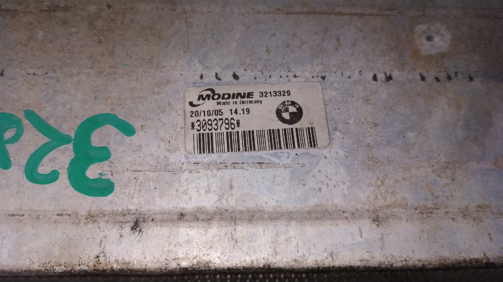 INTERCOOLER BMW SERIE 3 BERLINA (E90) - vista 4