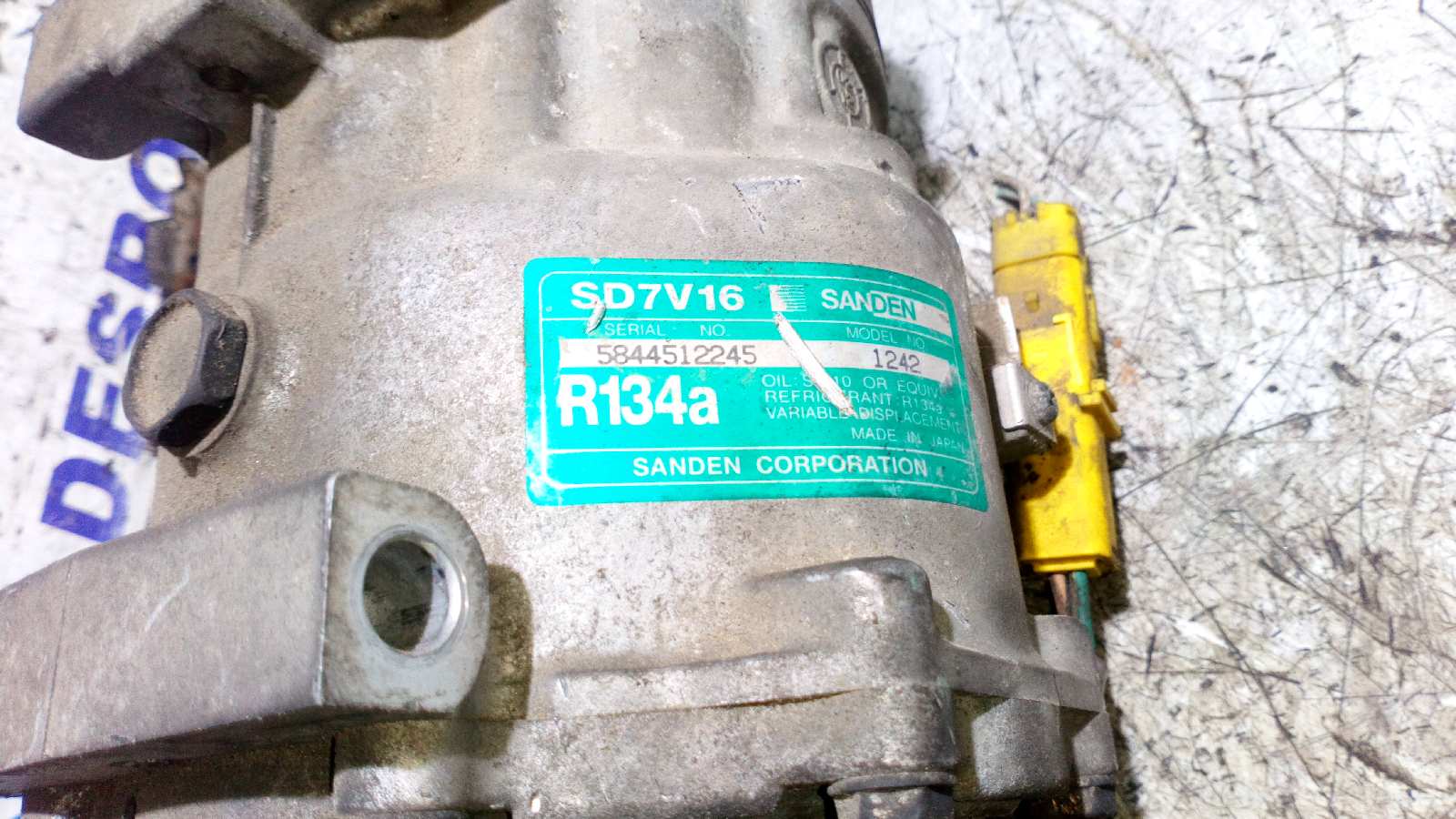 COMPRESOR AIRE ACONDICIONADO CITROEN C5 BERLINA - vista 3