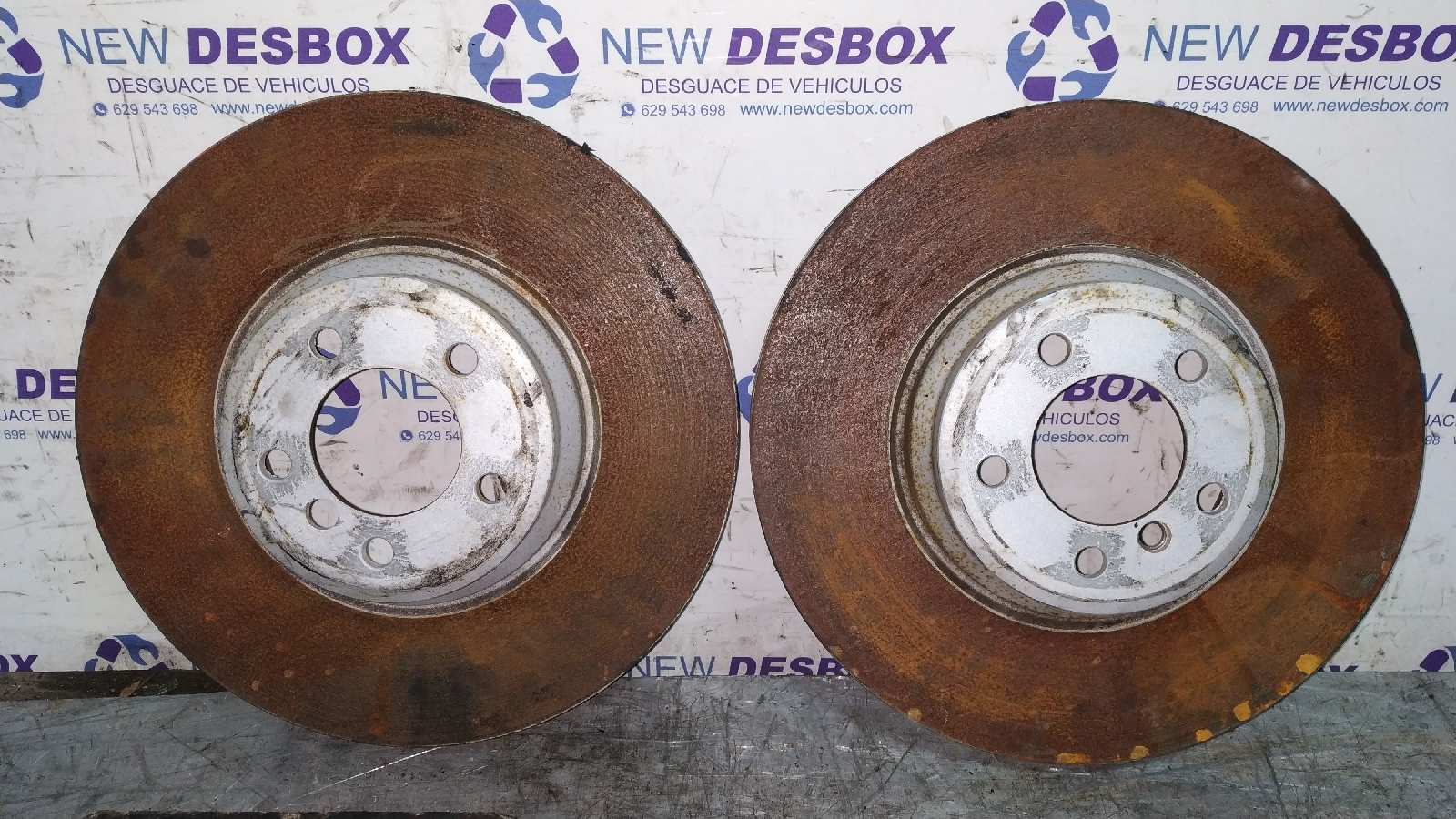 JUEGO DISCOS FRENO DELANTEROS BMW SERIE 7 (E65/E66)