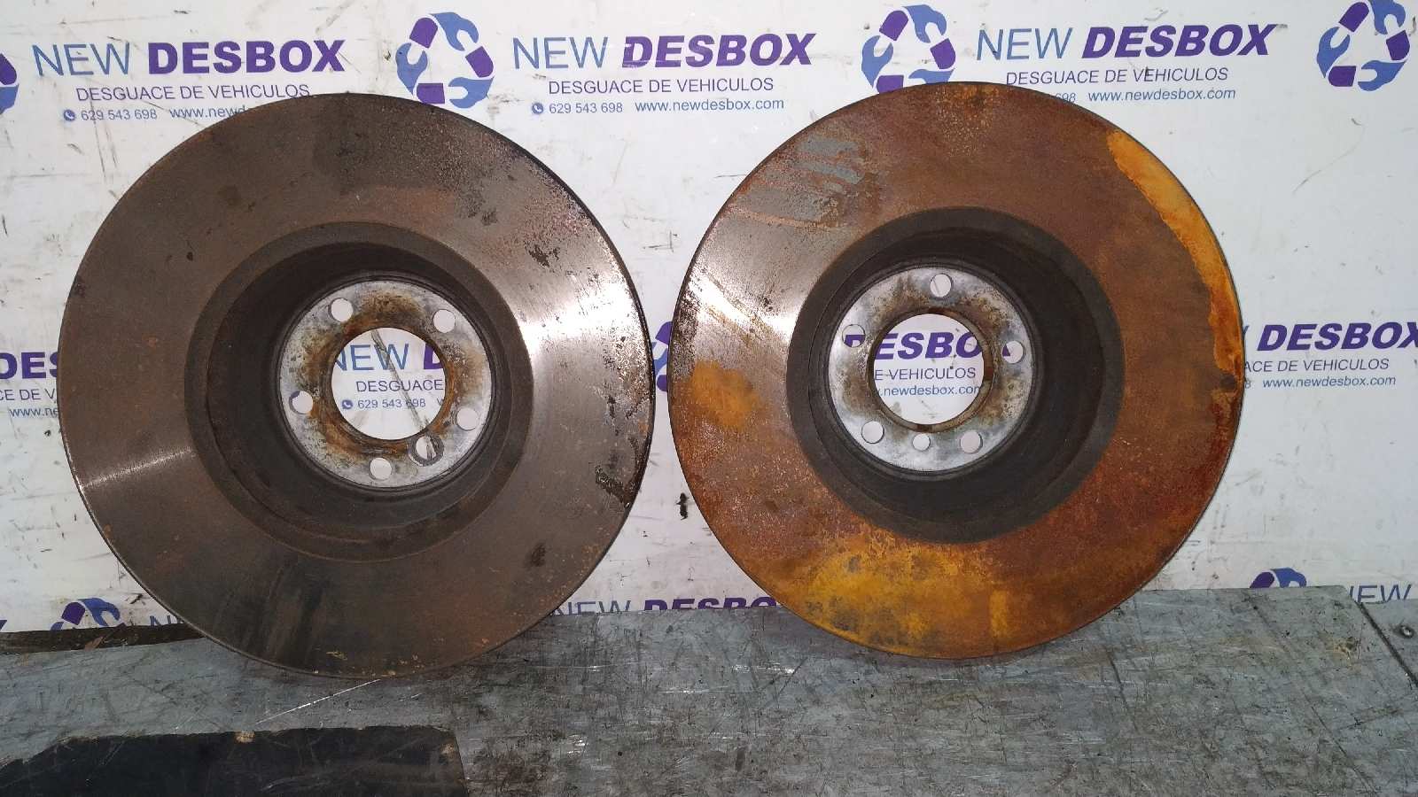 JUEGO DISCOS FRENO DELANTEROS BMW SERIE 7 (E65/E66) - vista 4