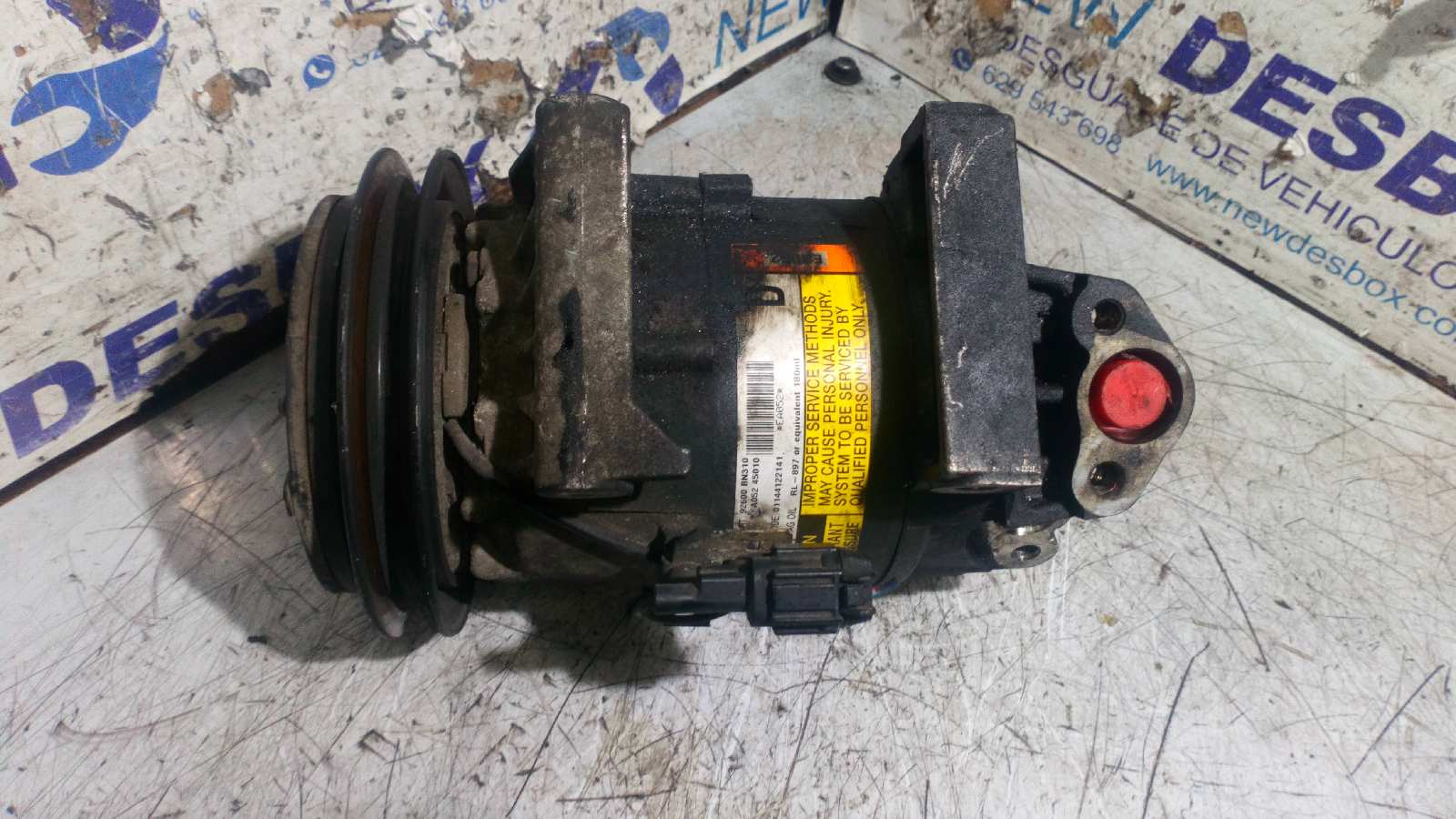 COMPRESOR AIRE ACONDICIONADO NISSAN ALMERA TINO (V10M) - vista 2