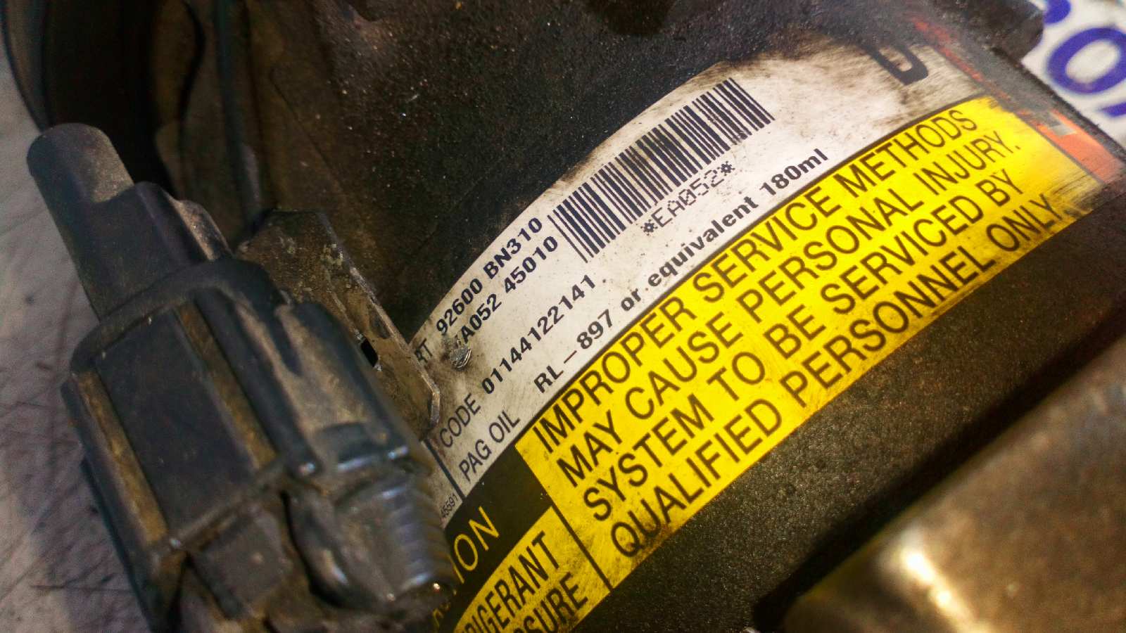 COMPRESOR AIRE ACONDICIONADO NISSAN ALMERA TINO (V10M) - vista 6