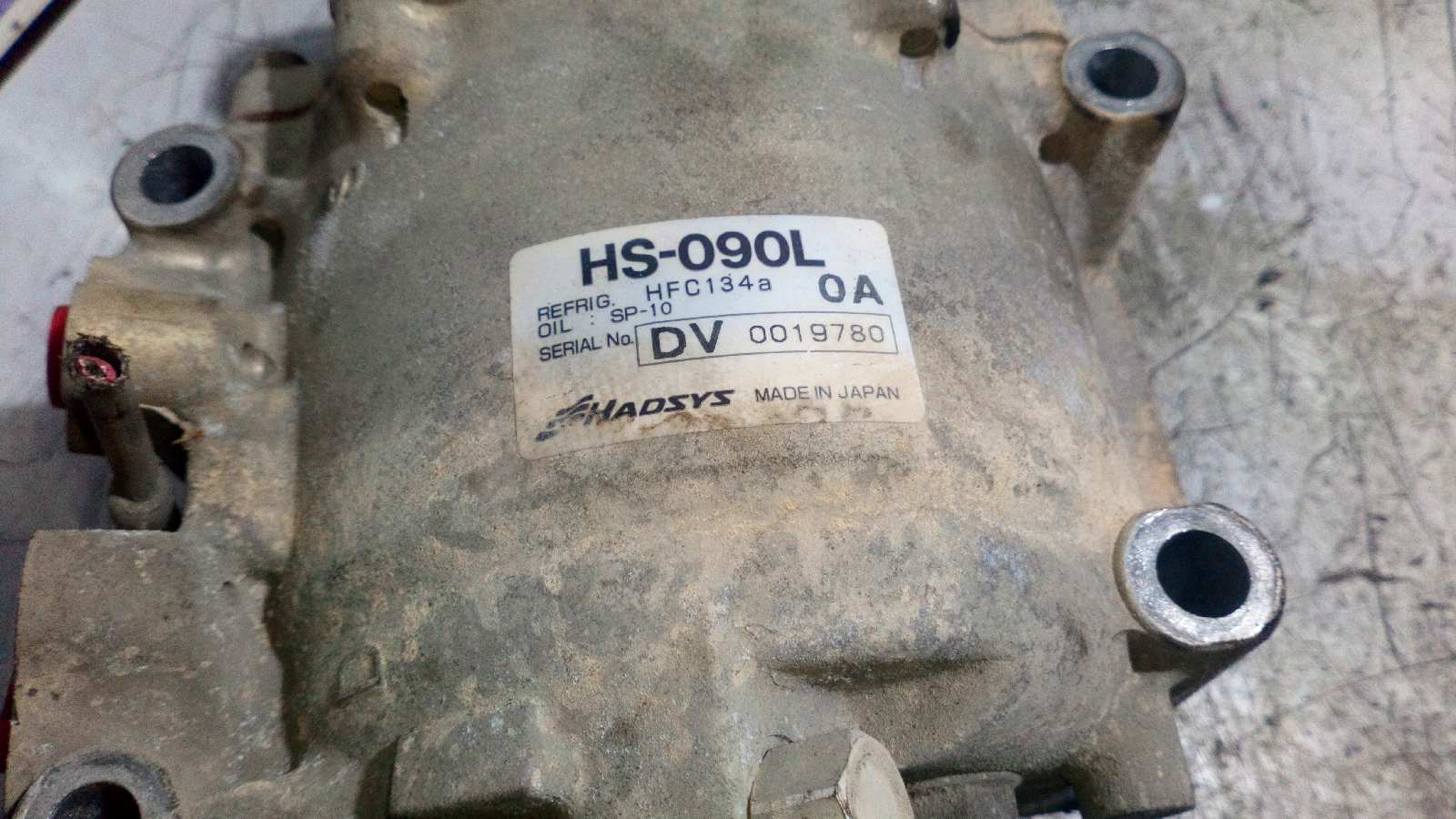 COMPRESOR AIRE ACONDICIONADO HONDA CR-V (RD1/3) - vista 7