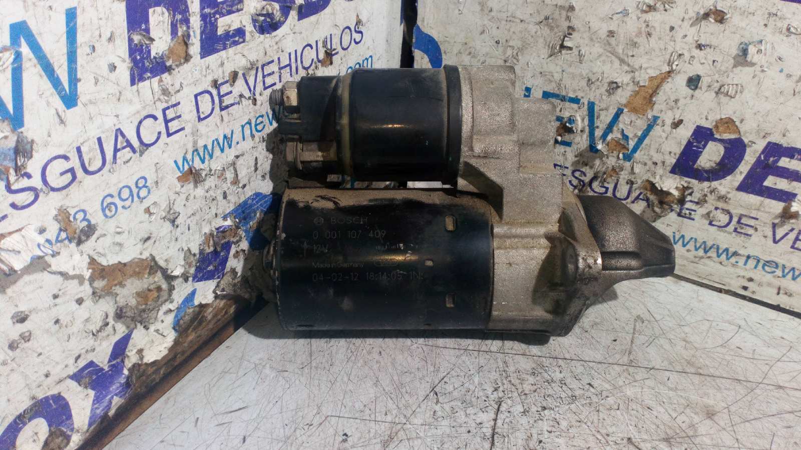 MOTOR ARRANQUE OPEL AGILA - vista 5