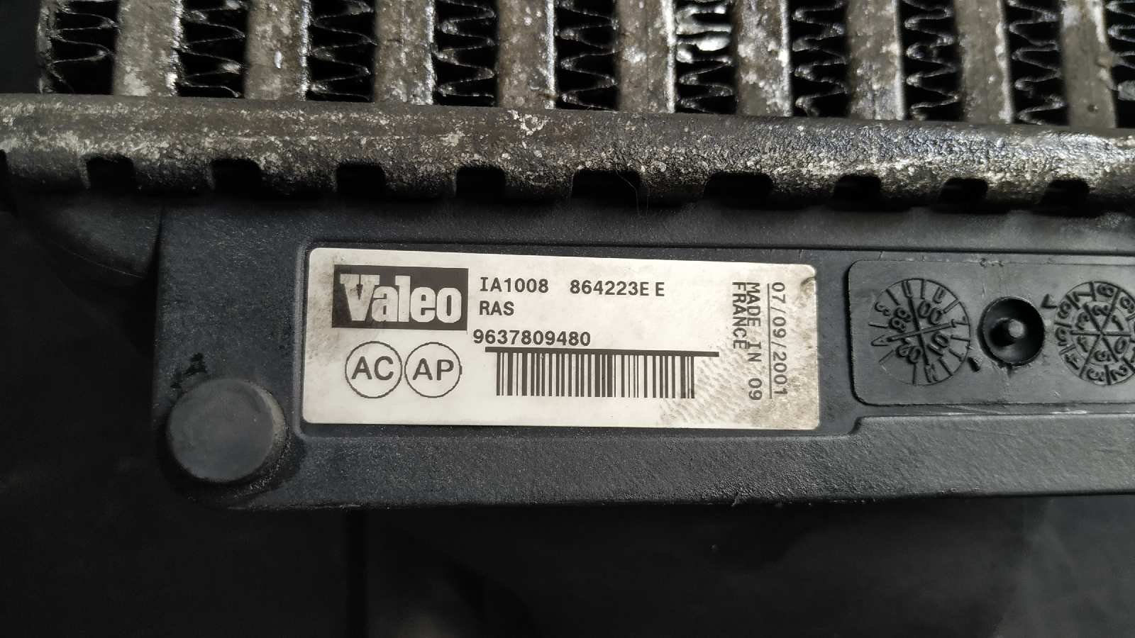 INTERCOOLER CITROEN C5 BREAK - vista 5